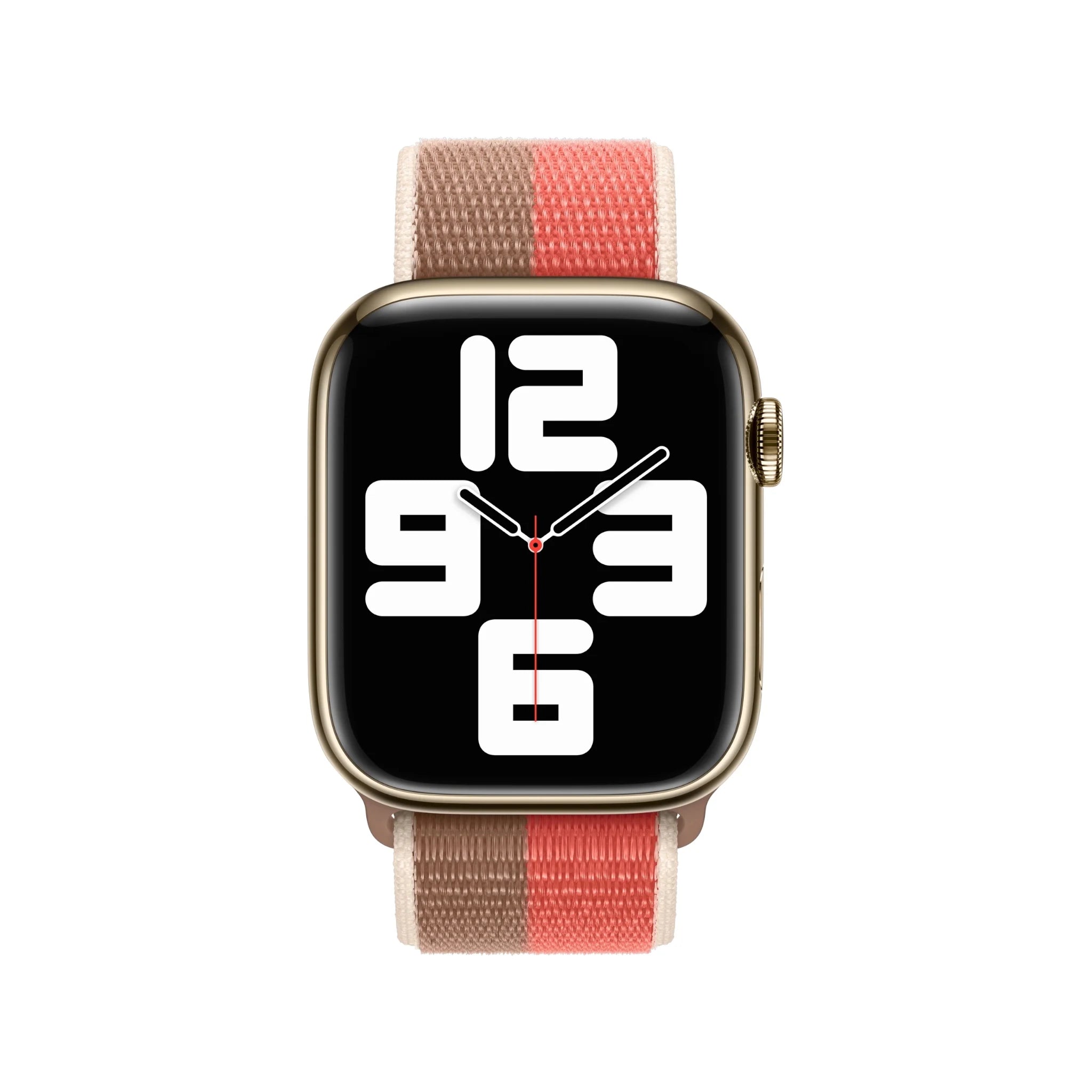 Apple 41mm Sport Loop - Pink Pomelo/Tan Apple 41mm Sport Loop - Pink Pomelo/Tan