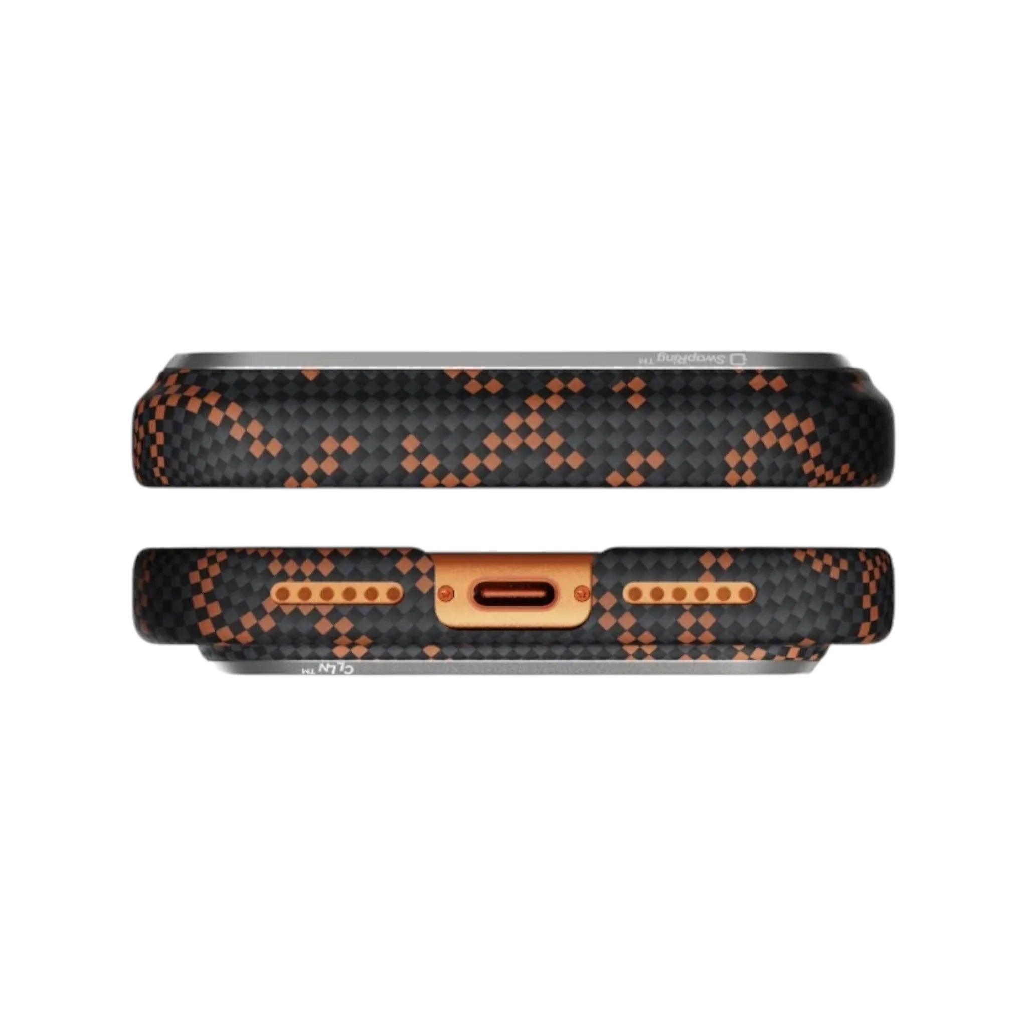 Pitaka iPhone 17 Pro Max Case - Leaping (Orange Black) Pitaka iPhone 17 Pro Max Case - Leaping (Orange Black)