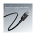 Beats USB‑C to USB‑C Woven Cable (1.5 m) - Bolt Black, available now from TaMiMi Projects in Qatar.