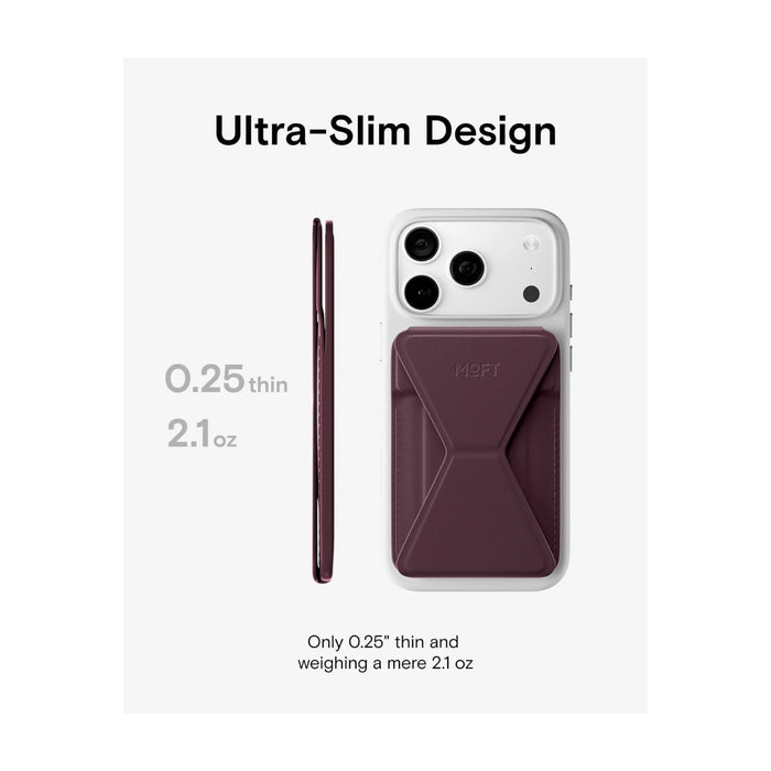 MOFT MagSafe Wallet Stand with Find My, Ultra-slim design with no added bulk. TaMiMi Projects Qatar.