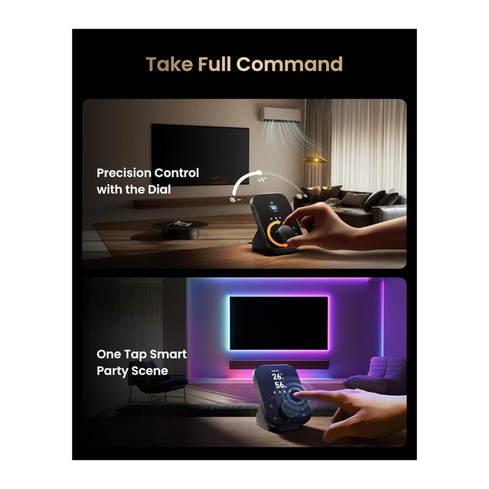 SwitchBot Hub 3 Smart Home Controller, Built-in sensors: temperature, humidity, light, motion. TaMiMi Projects Qatar.