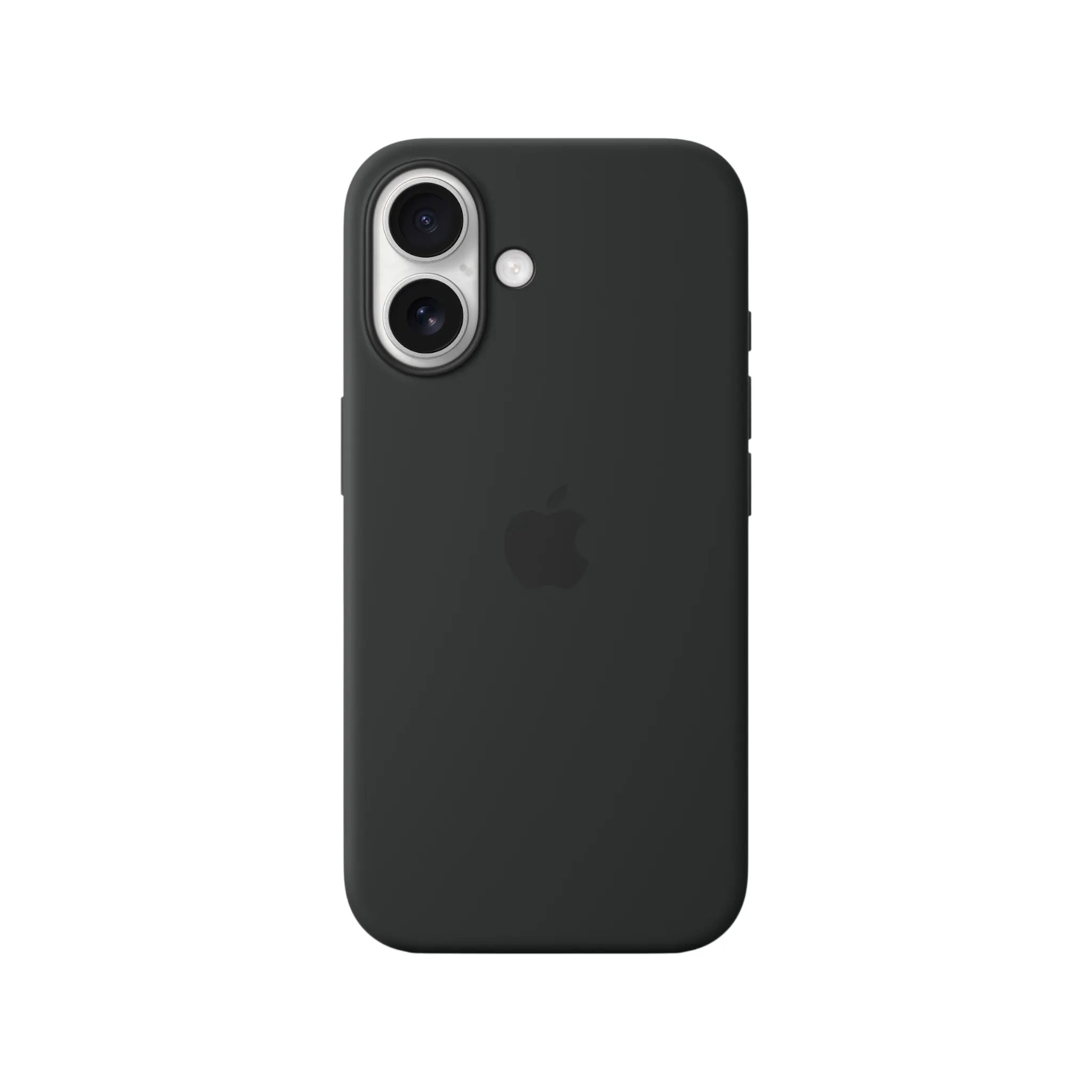 Apple iPhone 16 Silicone Case with MagSafe - Black Apple iPhone 16 Silicone Case with MagSafe - Black
