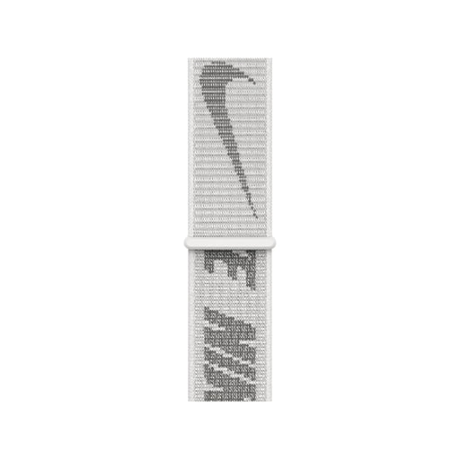 Apple 41mm Nike Sport Loop in Summit White, Available now from TaMiMi Projects in Qatar.
