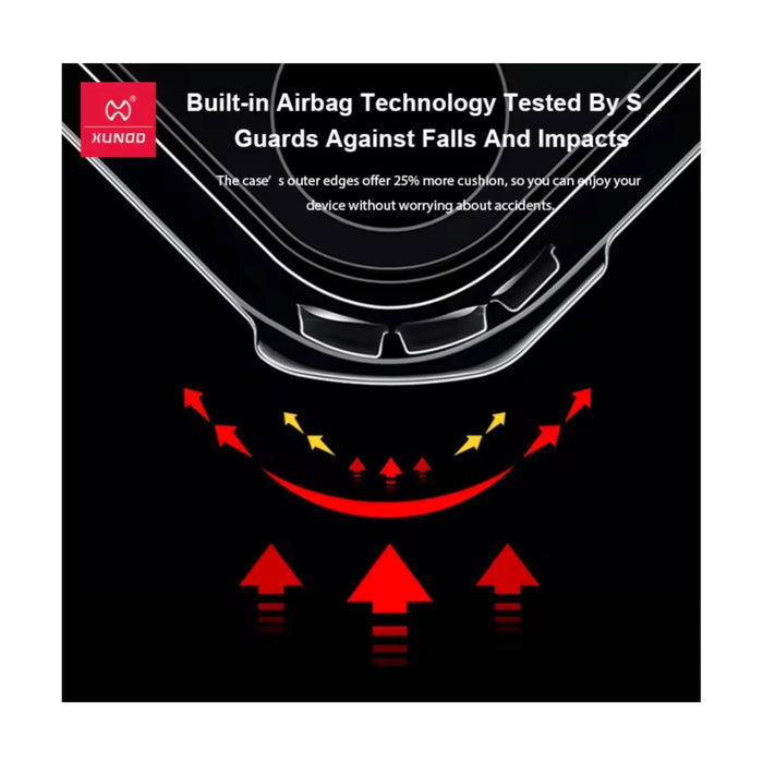 Xundd case for iPhone 15 Pro with 0.8mm raised edges for camera and screen protection, TaMiMi Projects in Qatar