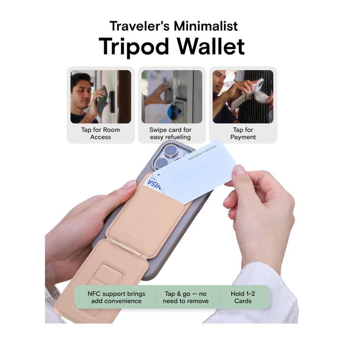 MOFT Phone Tripod Stand - Magsafe in Peach pink
Available now from TaMiMi Projects in Qatar.