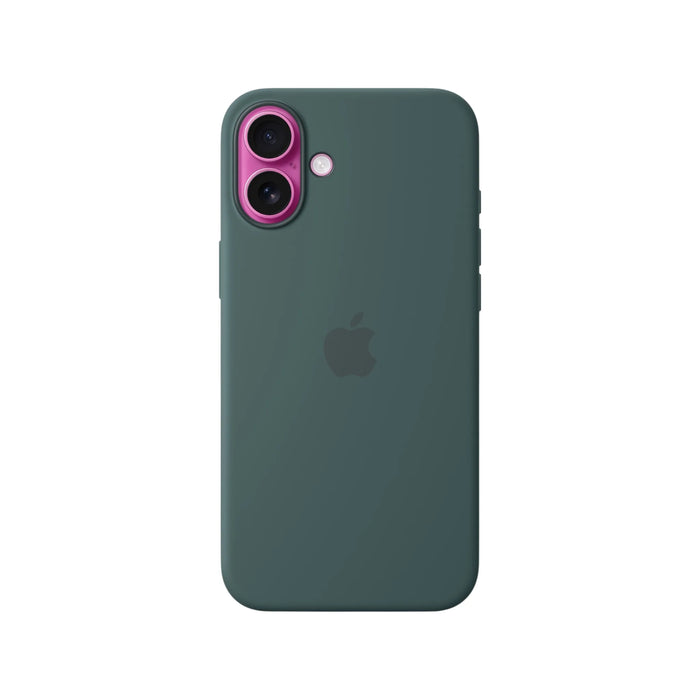 Apple iPhone 16 Plus Silicone Case with MagSafe in Lake Green
Available now from TaMiMi Projects in Qatar.