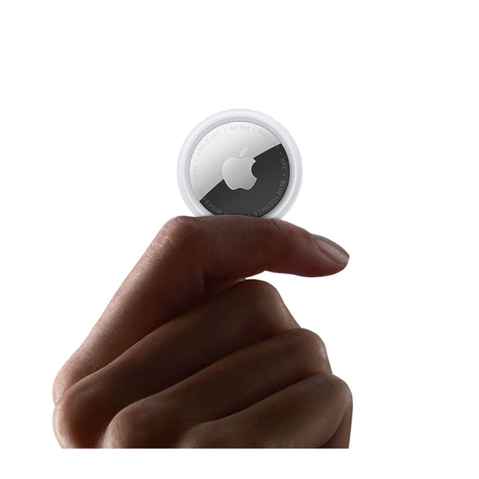 Apple AirTag (2nd generation) helps you track your items easily with the Find My app, Available from TaMiMi Projects in Qatar.