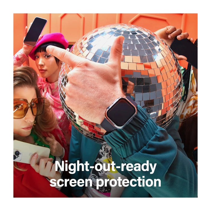 PanzerGlass® Full Body Screen Protector for Apple Watch Series 9 with D3O® 41mm, Black from TaMiMi Projects Qatar.