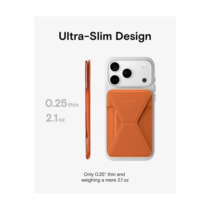 MOFT MagSafe Wallet Stand with Find My, Ultra-slim design with no added bulk. TaMiMi Projects Qatar.