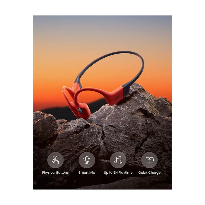 ‫سماعة شوكز OpenSwim Pro من تميمي بروجكتس في قطر. ضد الماء IP68، بلوتوث وMP3، تخزين 32 جيجا. 