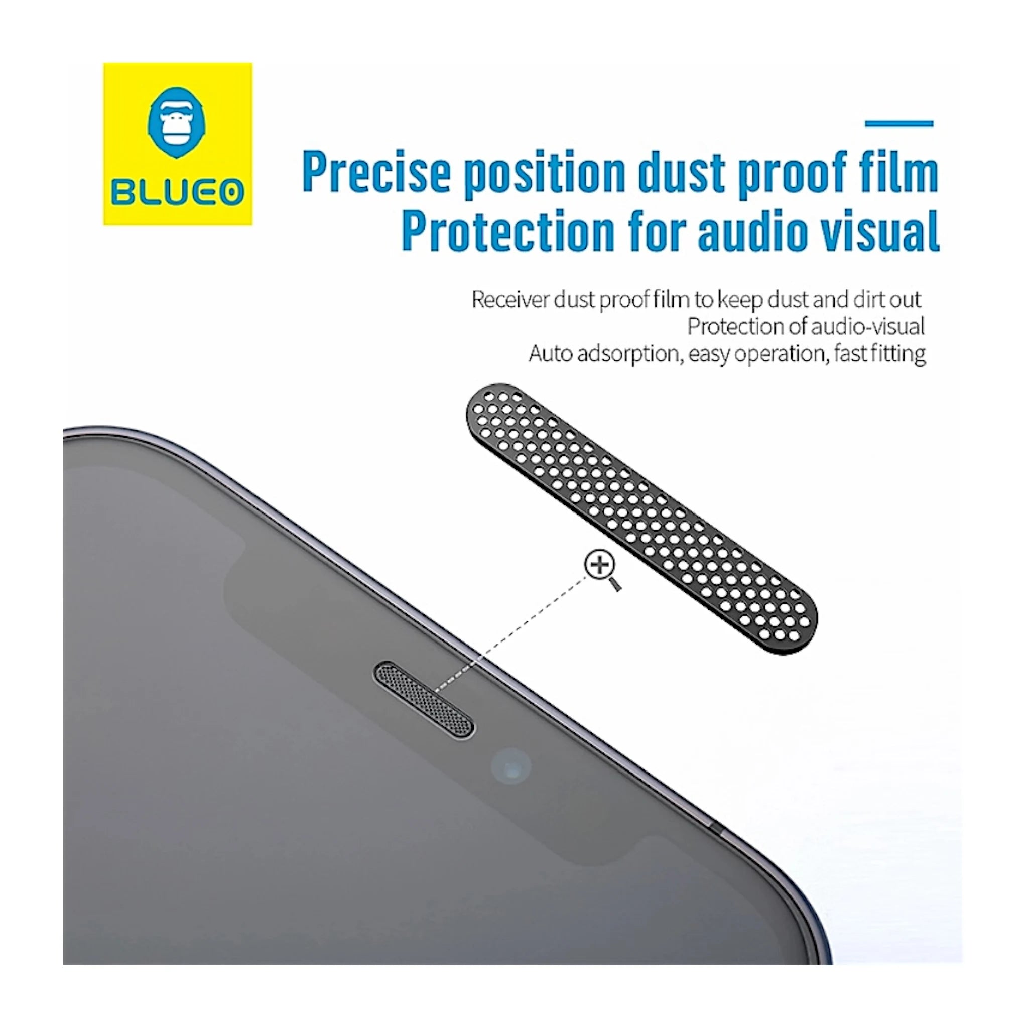 Blueo Tempered Glass iPhone 17 Pro Max / 16 Pro Max Blueo Tempered Glass iPhone 17 Pro Max / 16 Pro Max