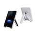 Portable folding stand for tablets and phones, compact and adjustable, ideal for travel or home use - TaMiMi Projects in Qatar.