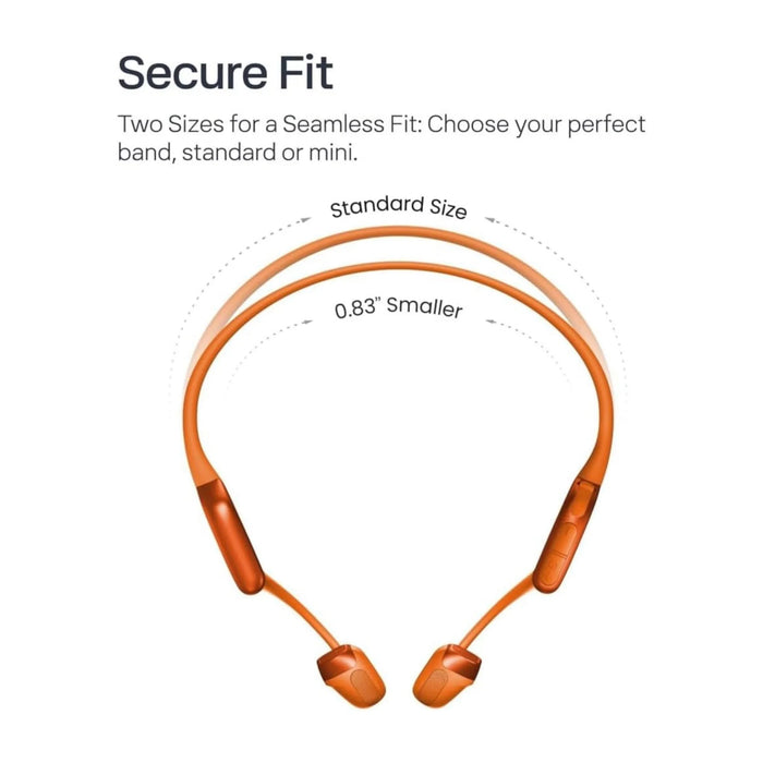 ‫سماعات SHOKZ OpenRun Pro 2 بتقنية العظام، مقاومة للعرق، بطارية 12 ساعة، صوت واضح وباس عميق. متوفرة لدى تميمي بروجكتس قطر.‬