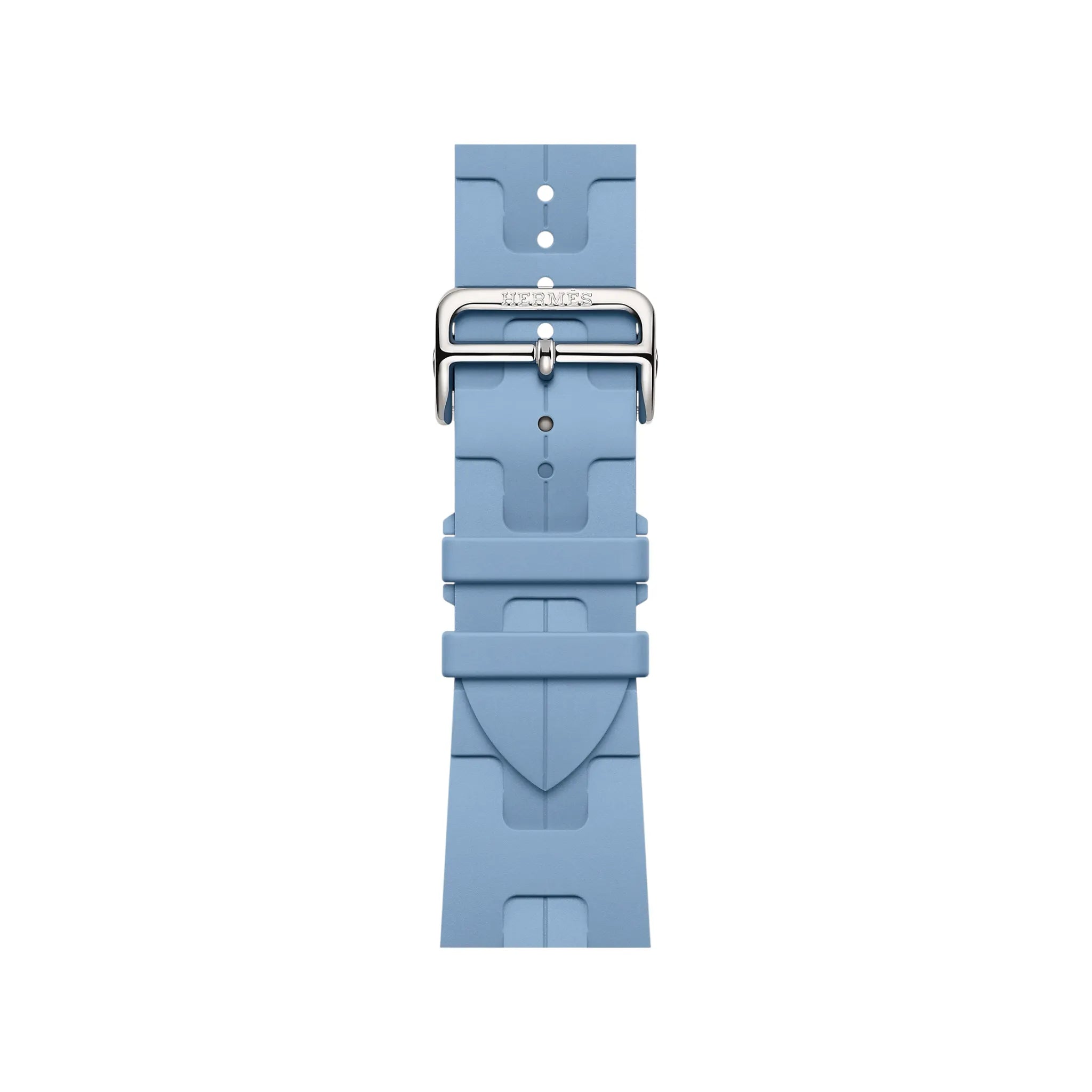 Hermès Apple Watch Band 46mm - Bleu Pastel Kilim