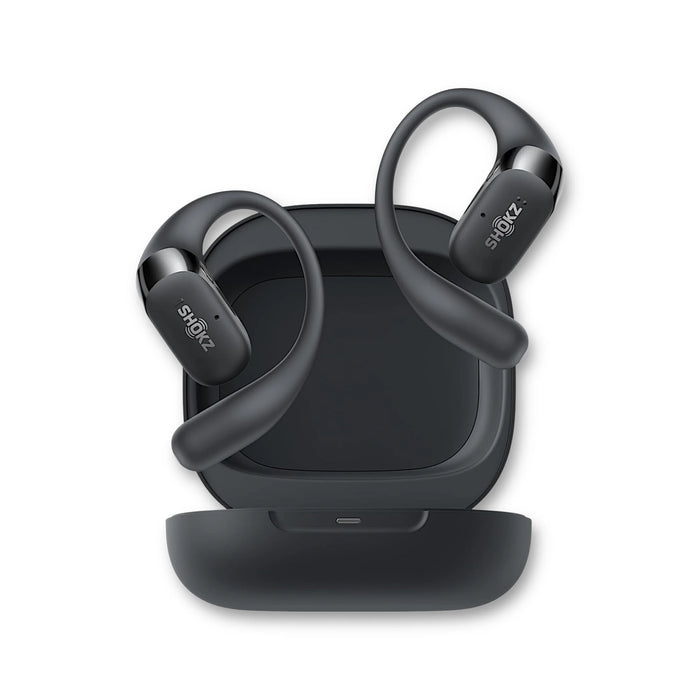 Get SHOKZ OpenFit 2+ in Black Available Now From TaMiMi Projects in Qatar, Up to 11 hours of playtime, 48 hours.