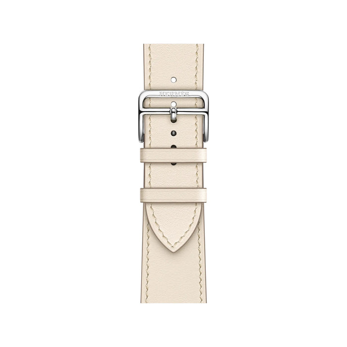 Apple Watch Hermès 46mm - Beton Single Tour, Available now from TaMiMi Projects in Qatar.