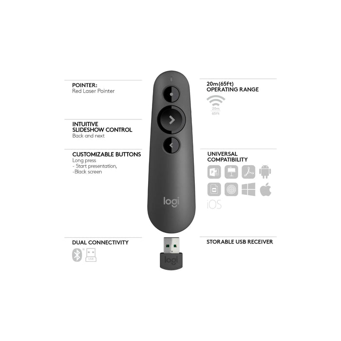 Logitech R500 Presentation Remote TaMiMi Projects in Qatar