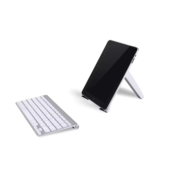 حامل لابتوب وآيباد من الألمنيوم، قابل للطي وخفيف، يدعم الأجهزة من 7 إلى 15.6 إنش، يتحمل حتى 5.5 كجم - تميمي بروجكتس في قطر