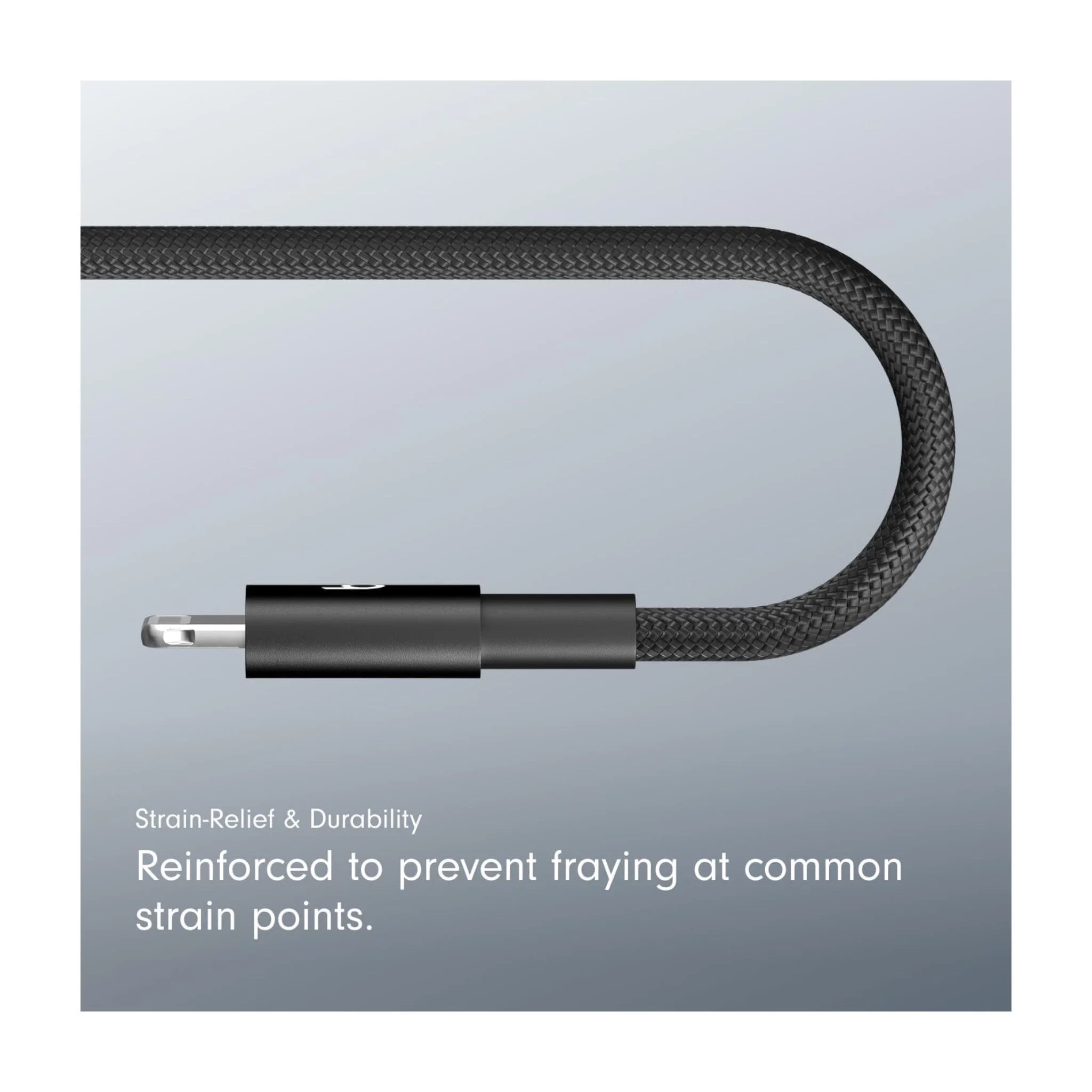 Beats USB‑C to Lightning Woven Cable (20cm) - Bolt Black Beats USB‑C to Lightning Woven Cable (20cm) - Bolt Black