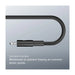 Beats USB‑C to Lightning Woven Cable (20cm) in Bolt Black. TaMiMi Projects Qatar.