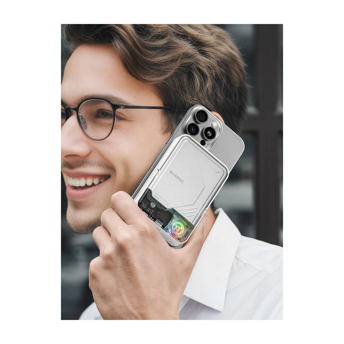 SHARGE MagSafe Power Bank 10000mAh, perfectly compatible with iPhone 17/16/15/14 series, at TaMiMi Projects in Qatar