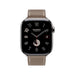 Hermès Apple Watch band 42mm - Étoupe Single Tour, Available now from TaMiMi Projects in Qatar.