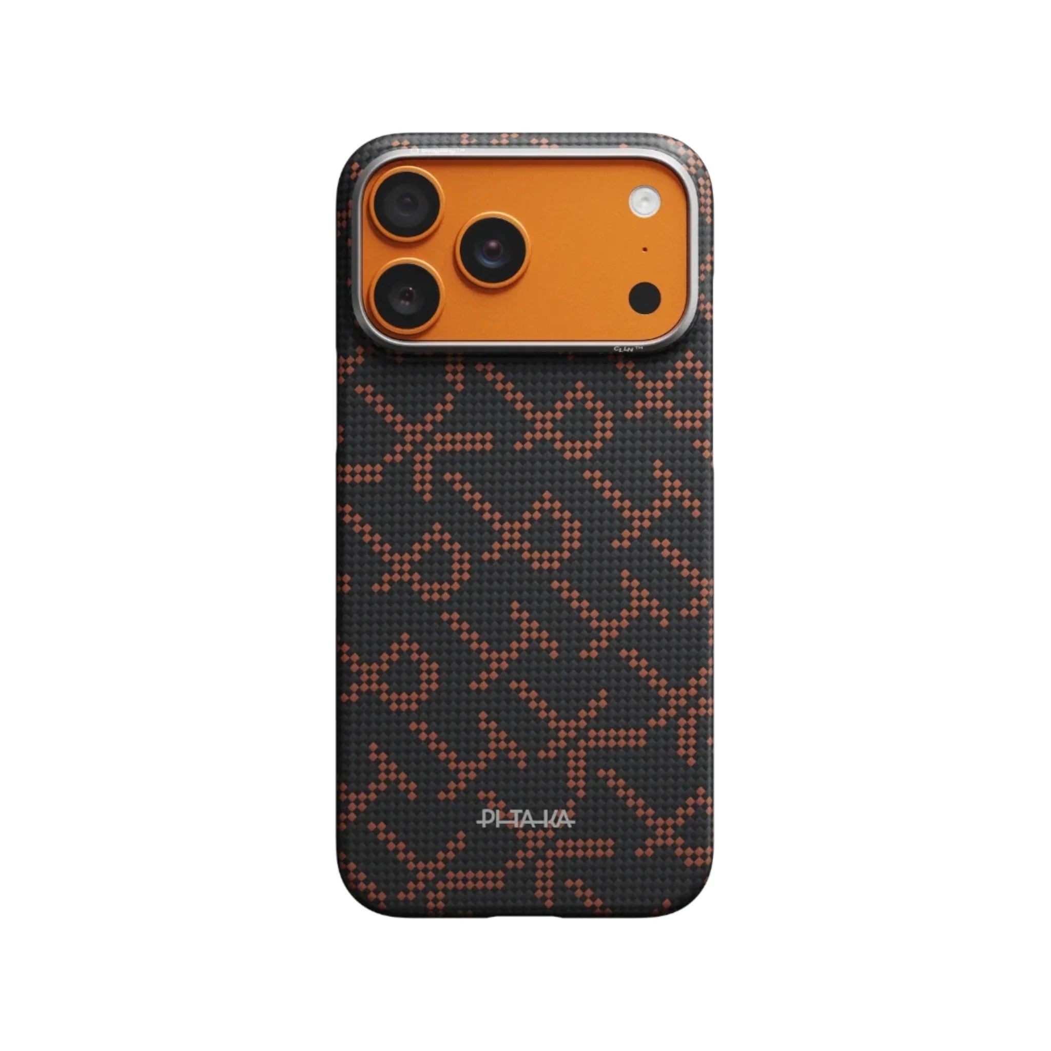 Pitaka iPhone 17 Pro Max Case - Leaping (Orange Black)