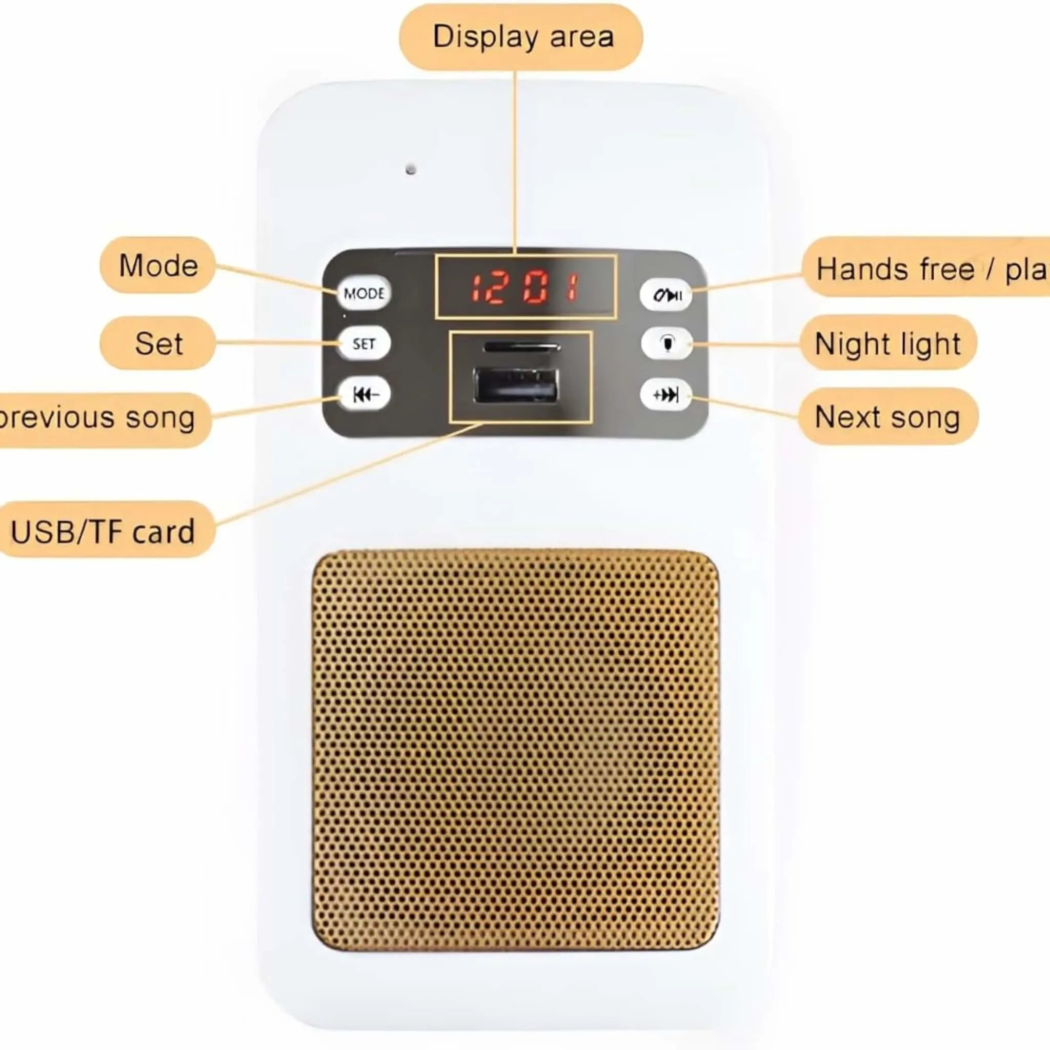 Quran Speaker with Remote Control Quran Speaker with Remote Control