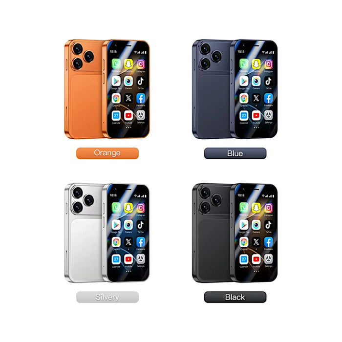 Mini Android smartphone with 4-inch display and Dual SIM from TaMiMi Projects in Qatar.