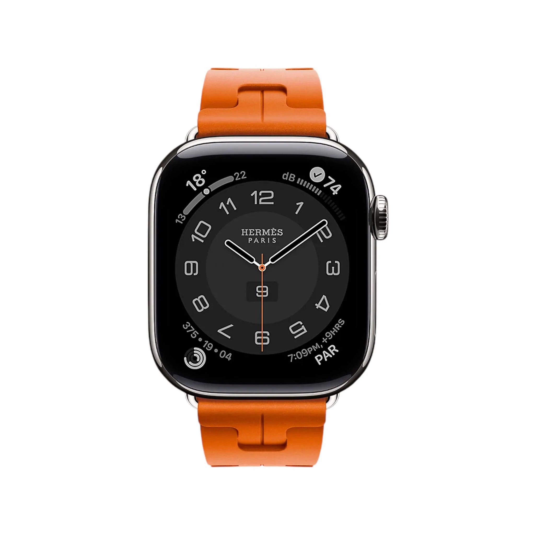 Hermès Apple Watch Band 42mm - Orange Kilim Single Tour Hermès Apple Watch Band 42mm - Orange Kilim Single Tour
