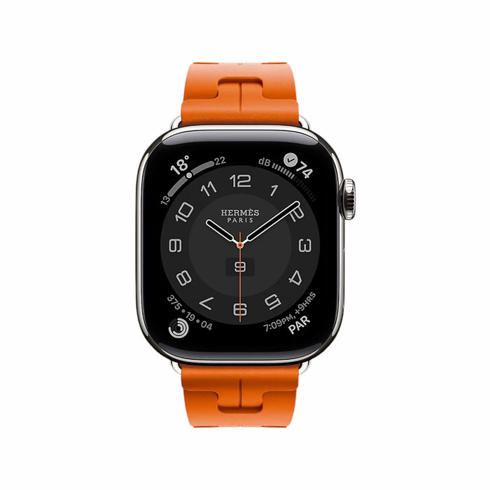 Hermès Apple Watch Band 46mm - Orange Kilim