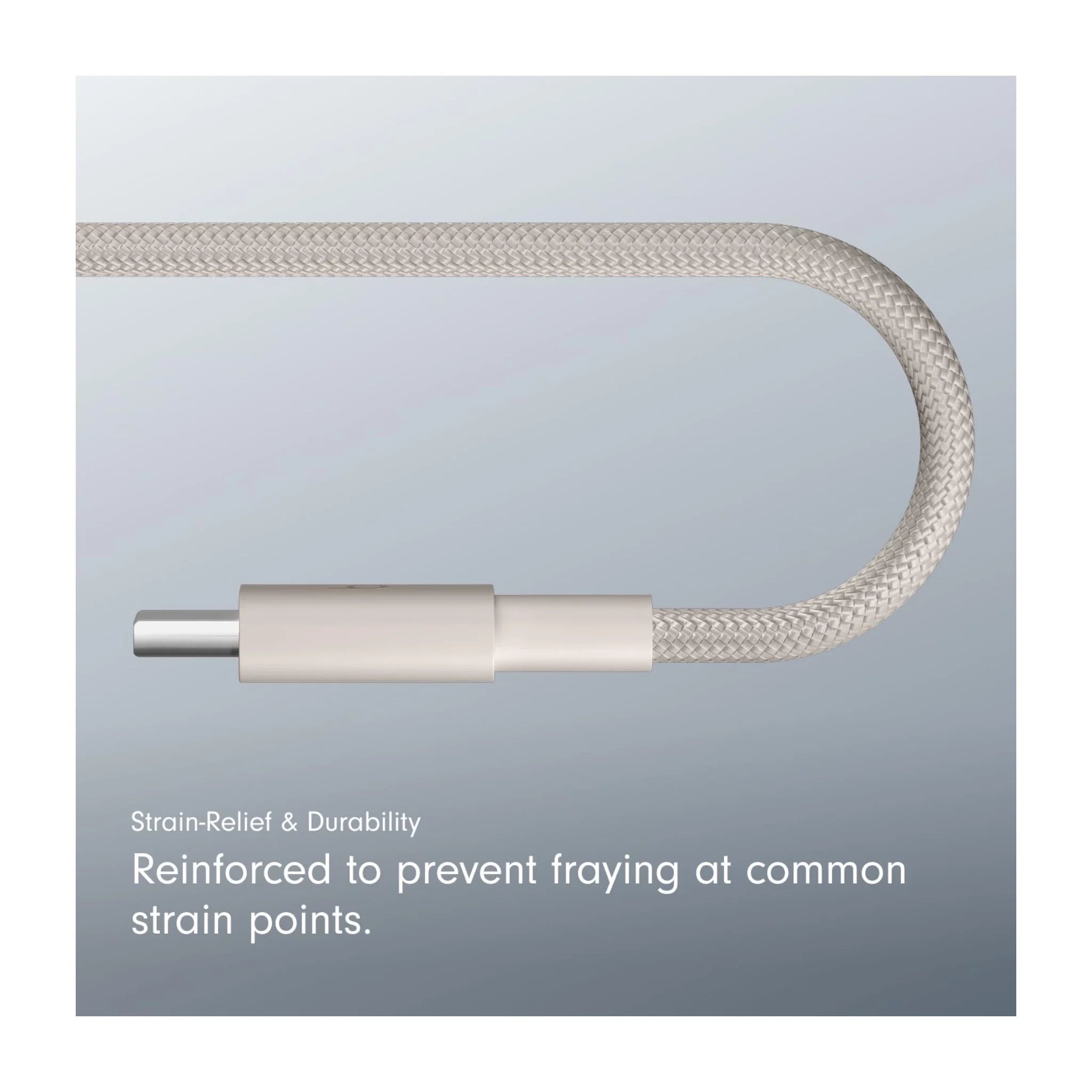 Beats USB-A to USB-C Woven Cable 1.5m - Stone Beats USB-A to USB-C Woven Cable 1.5m - Stone