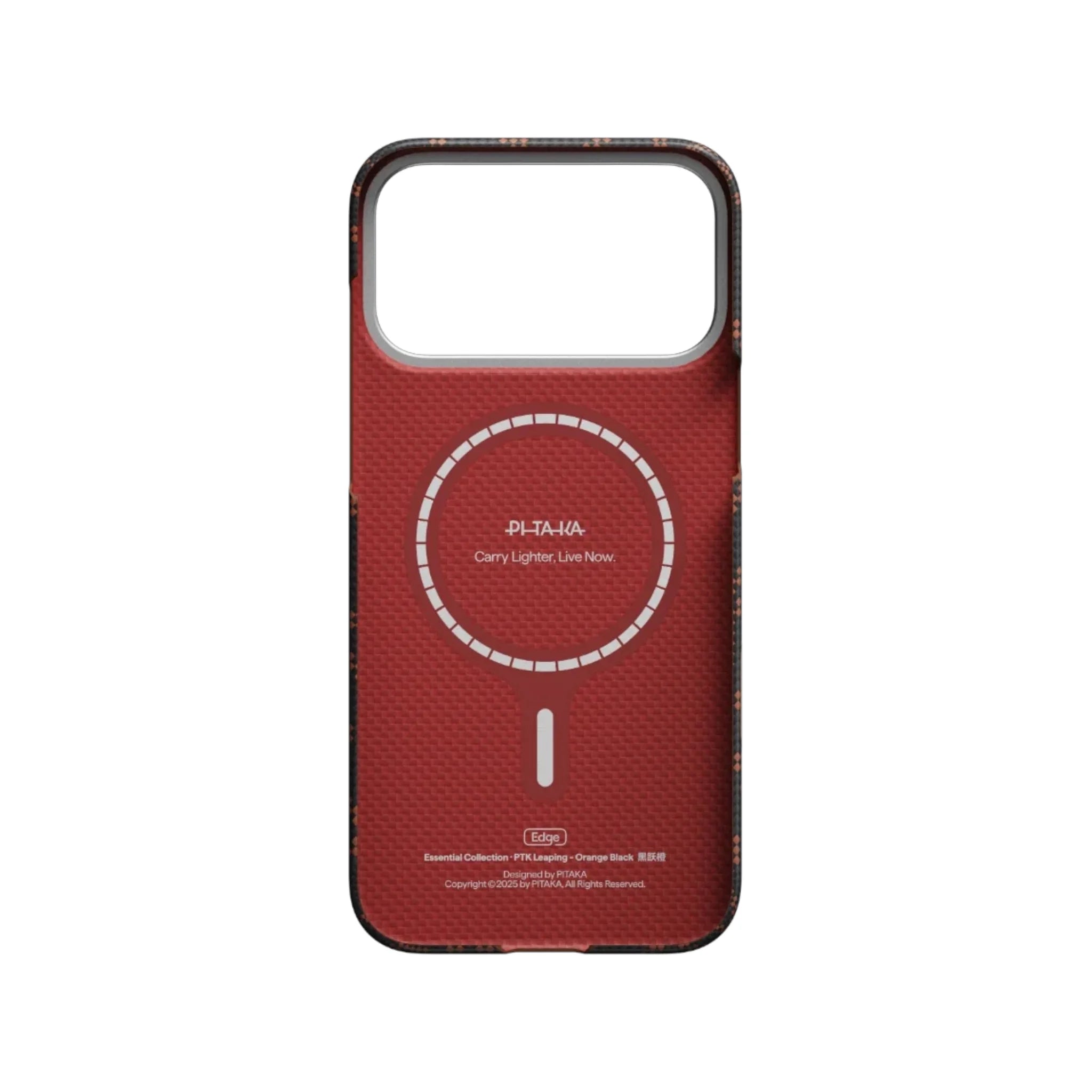 Pitaka iPhone 17 Pro Max Case - Leaping (Orange Black) Pitaka iPhone 17 Pro Max Case - Leaping (Orange Black)