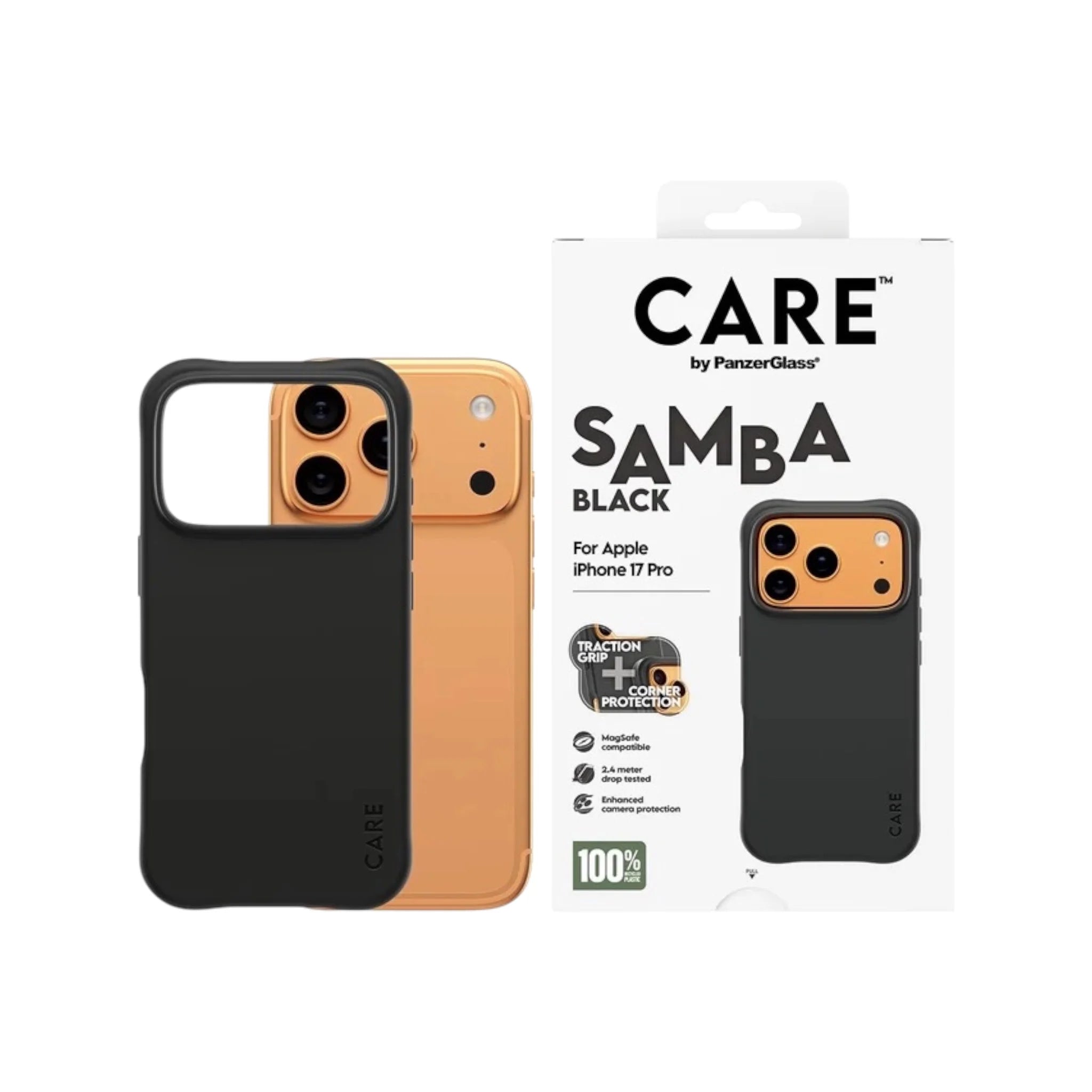 PanzerGlass Case MagSafe iPhone 17 Pro - Black PanzerGlass Case MagSafe iPhone 17 Pro - Black