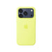 Apple iPhone 17 Pro Silicone Case with MagSafe in Neon Yellow
Available now from TaMiMi Projects in Qatar.