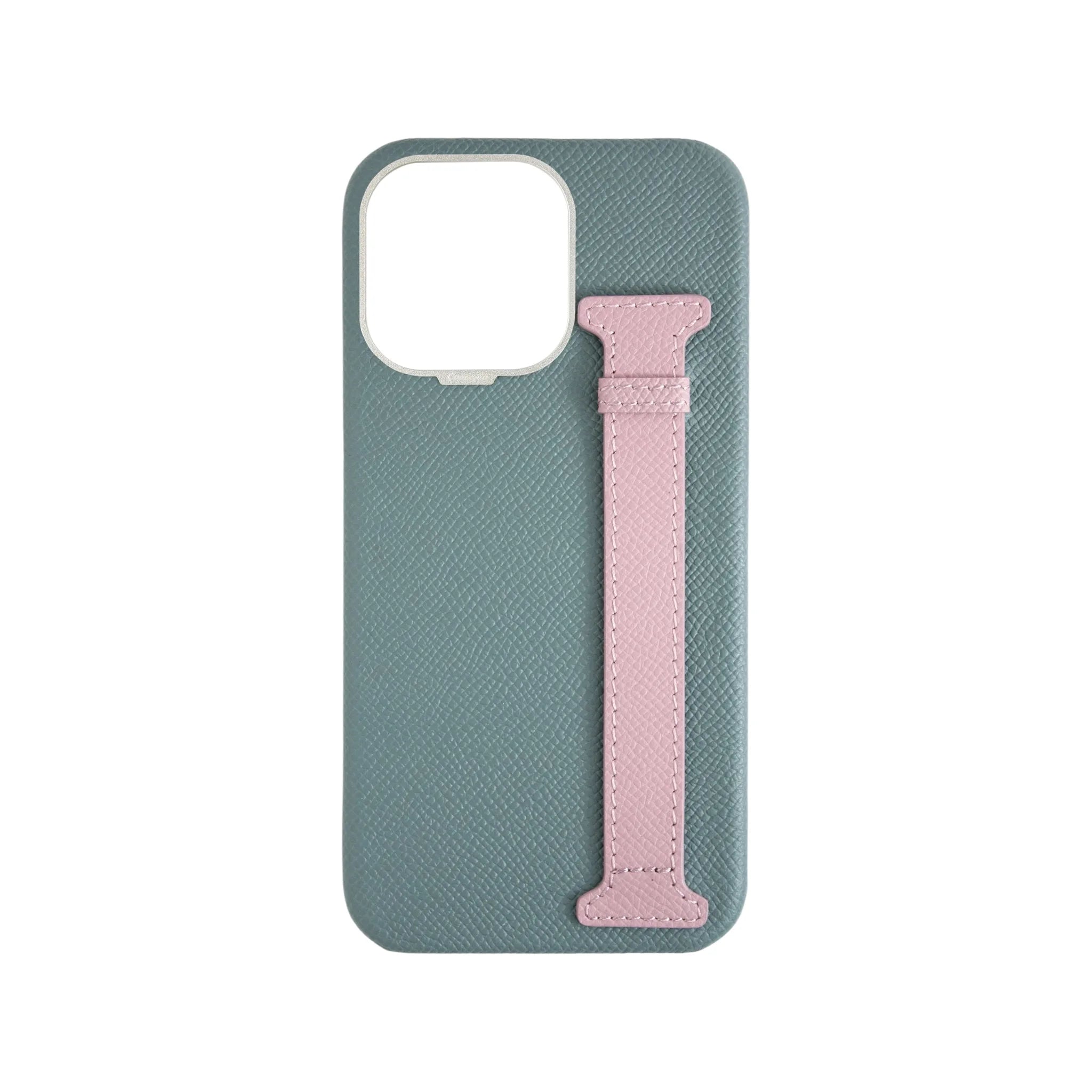 Concepto Epsom Side Strap Case - Blue / Pink | iPhone 15 Pro Concepto Epsom Side Strap Case - Blue / Pink | iPhone 15 Pro