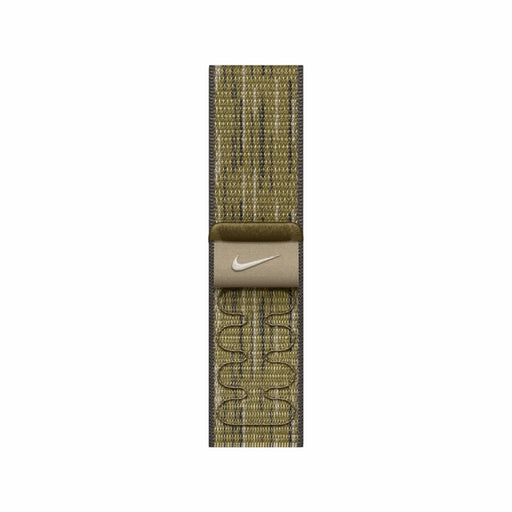 Apple 42mm Nike Sport Loop in Green/Grey, Available now at TaMiMi Projects in Qatar.