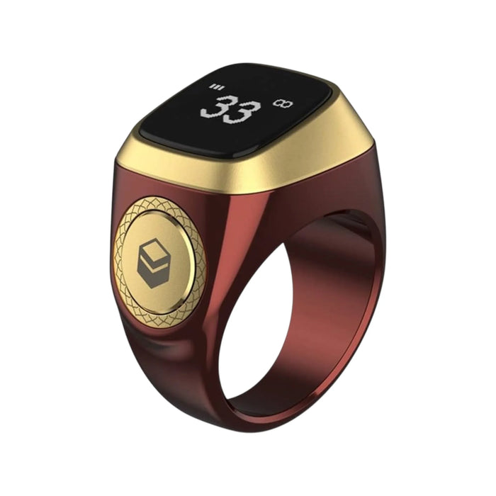 Zikr Smart Tasbih Ring with OLED Display