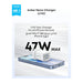Anker Nano 47W USB-C Dual Port Charger, Charge two devices simultaneously via dual USB-C ports.