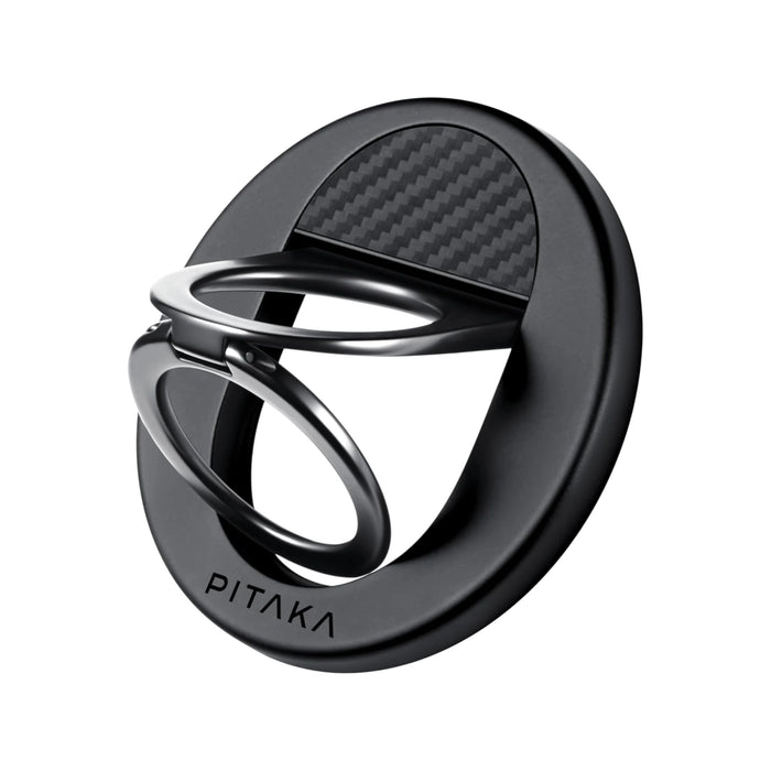 PITAKA MagSafe Phone Grip, Made of high-quality zinc alloy, the metal ring is comfortable to hold, at TaMiMi Projects in Qatar