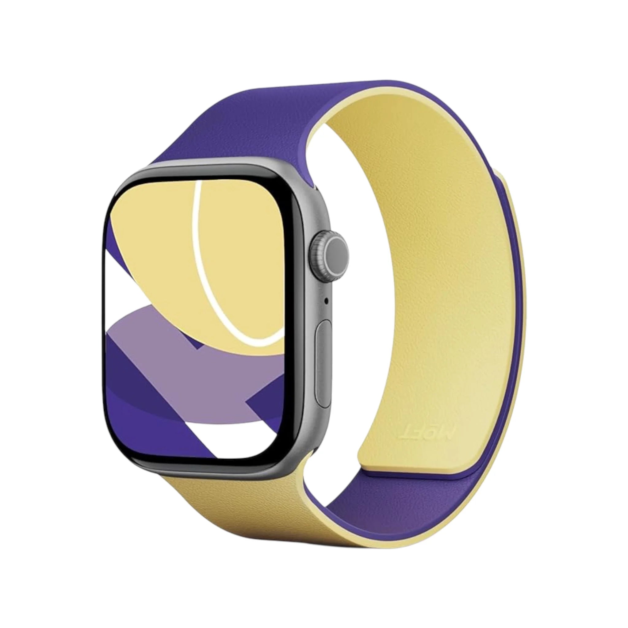 Moft Snap Apple Watch Band - Yellow x Purple Moft Snap Apple Watch Band - Yellow x Purple