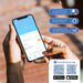 Smart WiFi body fat scale measuring 12 health metrics with Marrath app sync - Available at TaMiMi Projects in Qatar.