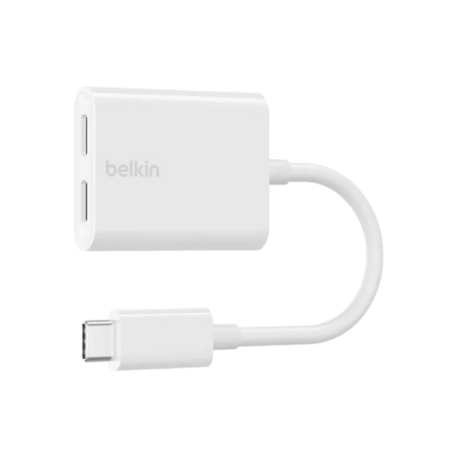 Charge & listen to music with the Belkin USB-C adapter. Fast charging up to 60W. Compatible with Samsung, iPad Pro. TaMiMi Projects 