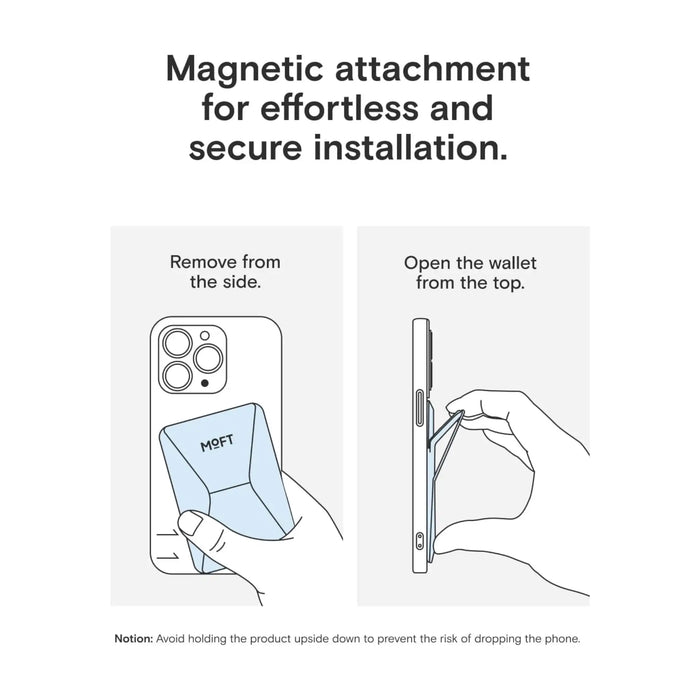 MOFT Magnetic Wallet Stand - MagSafe - Soothing Mist