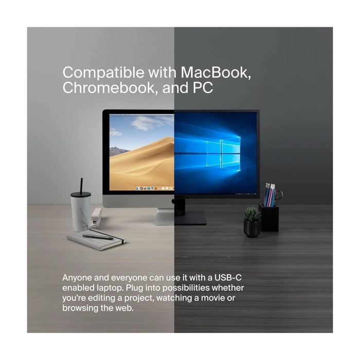 Belkin USB-C Hub 7-in-1 MultiPort Adapter 100W
