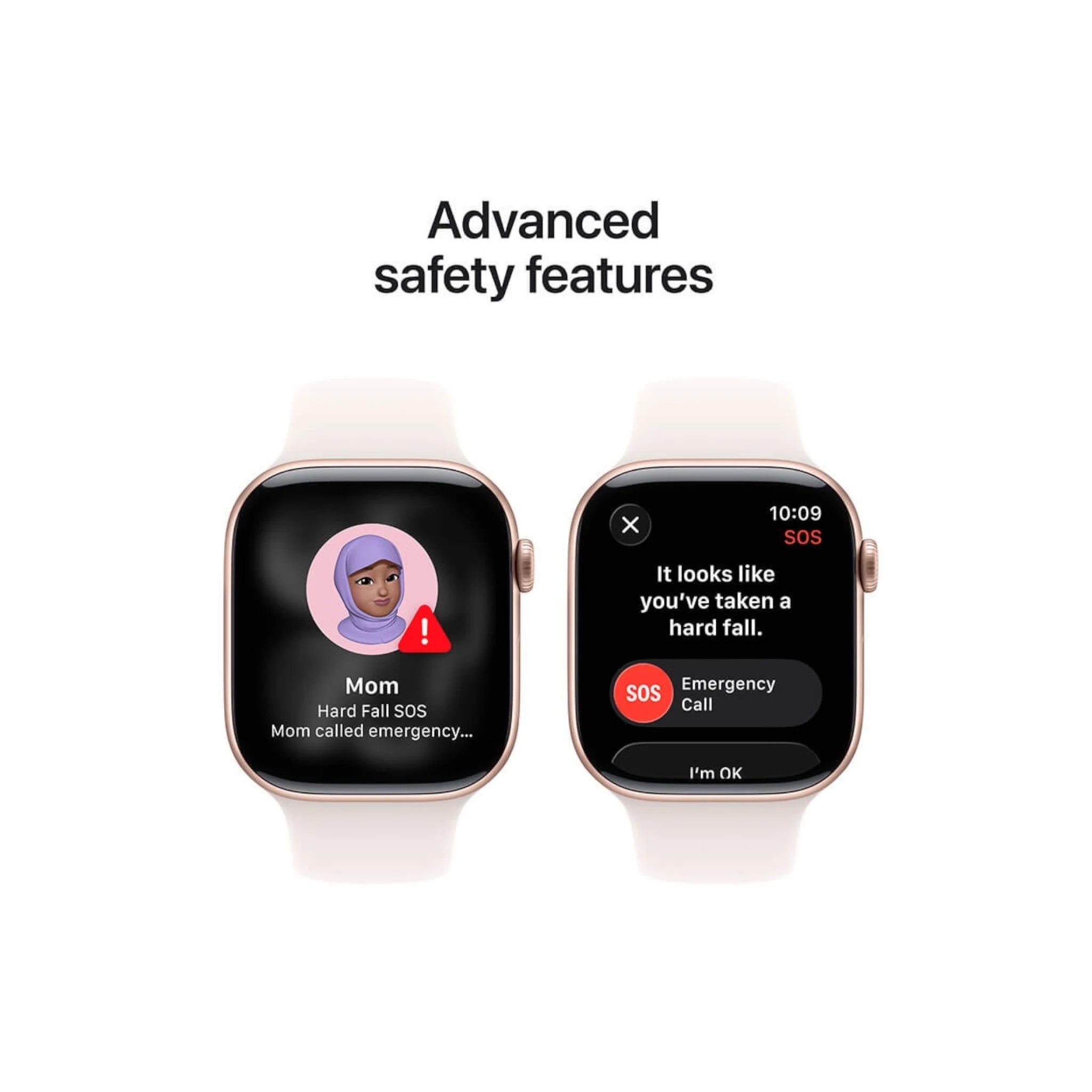 Apple Watch S11, GPS 42mm Rose Gold Aluminium with Sport Band - S/M Apple Watch S11, GPS 42mm Rose Gold Aluminium with Sport Band - S/M