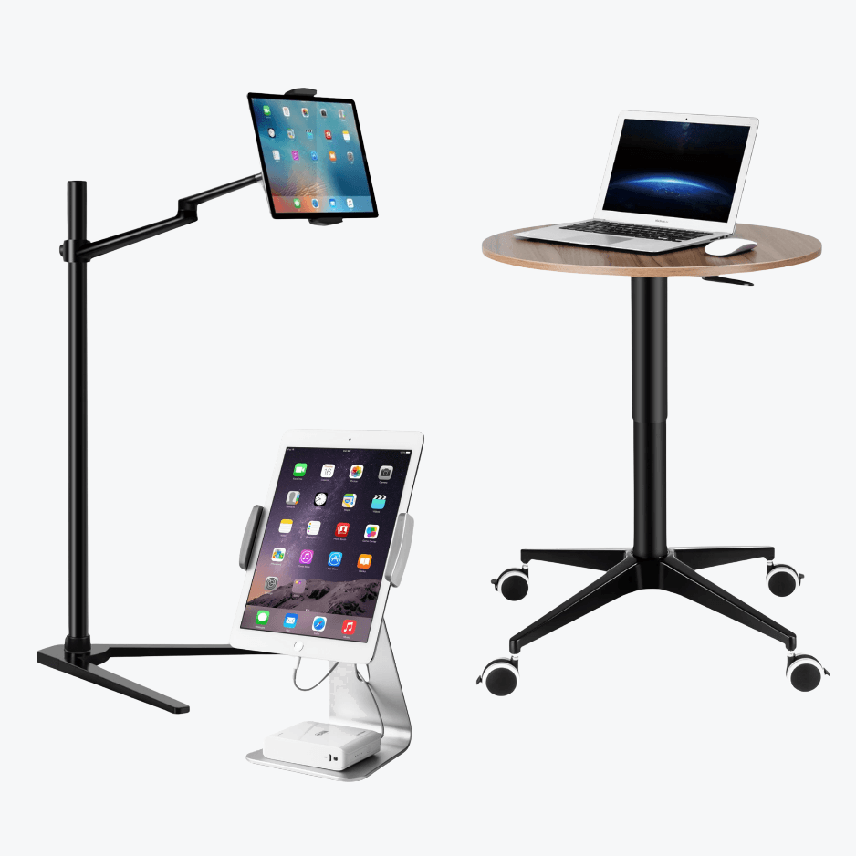 Adjustable stands for iPad, laptop, and mobile at TaMiMi Projects in Qatar. Ergonomic designs, perfect for any workspace. Shop now!