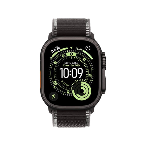 ‫احصل على ساعة ابل التر ٣ من تميمى بروجكتس في قطر. تصميم تايتانيوم أسود مع سير لوب، مميزات صحية ذكية وبطارية طويلة.