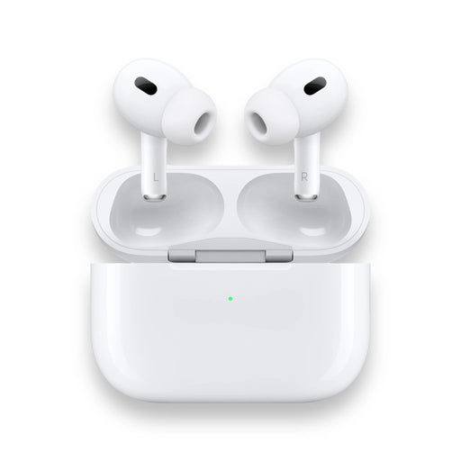 Apple AirPods Pro (2nd Gen) with MagSafe Charging Case and USB-C port, available at TaMiMi Projects in Qatar.