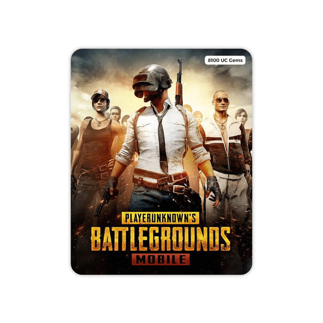 ‫شدات PUBG موبايل - 6000 + 2100 UC‬
‫اشحن حسابك بـشدات إضافية لشراء السكنات، الملابس، وترقية الباتل باس‬, تميمي بروجكتس، قطر